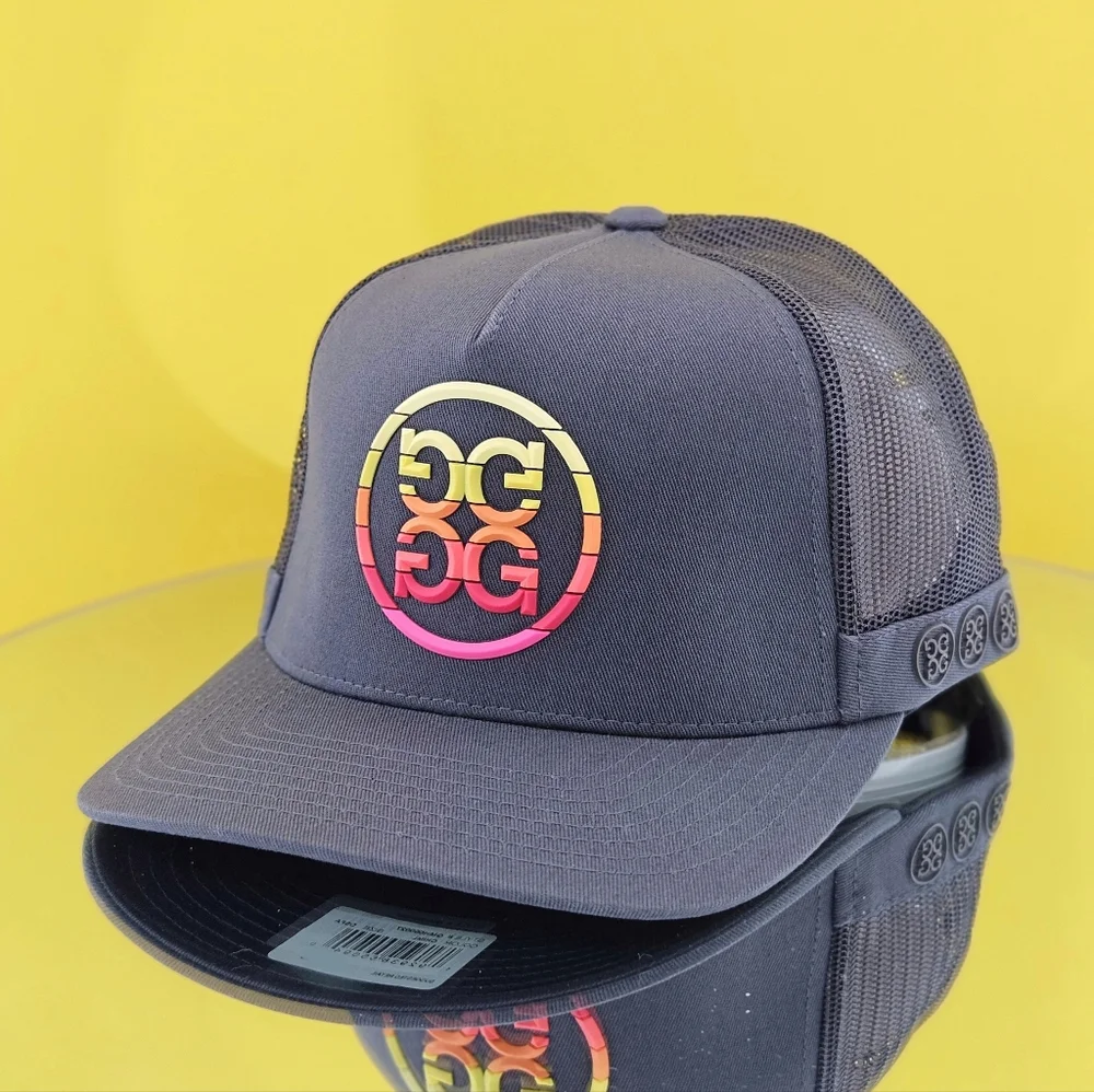 G/FORE Trucker Hat Cap Gradient Circle G's Cotton Twill Snapback Colorful Golf